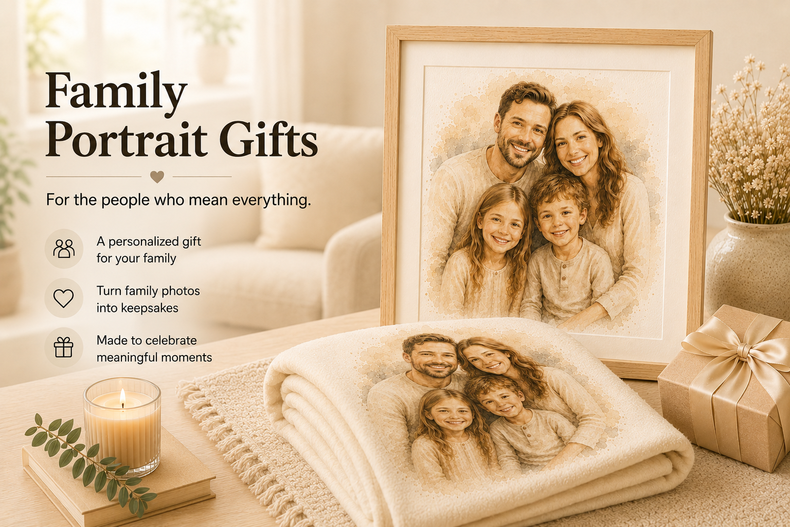 Family Portrait Gifts
