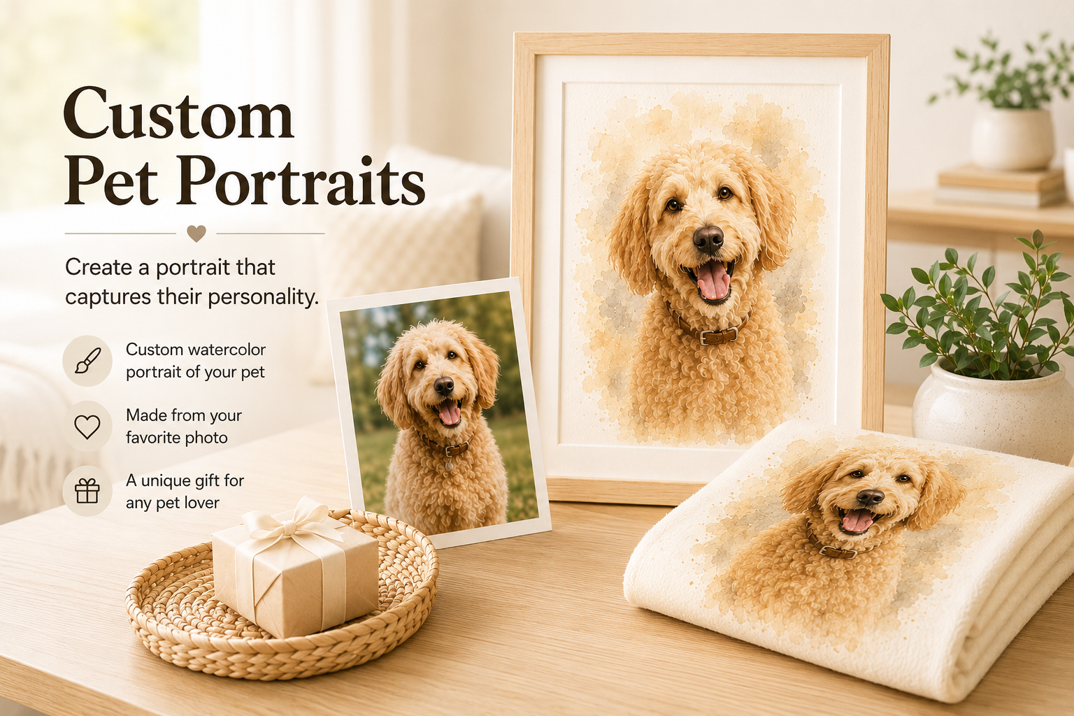 Custom Pet Portraits